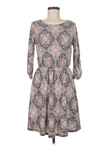 French Grey Casual Dress (view 1)
