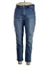 Talbots Solid Blue Jeans Size 14 - photo 1