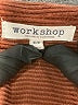 Workshop Republic Clothing 100% Polyester Brown Long Sleeve Blouse Size M - photo 7