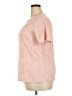 Micoson Pink Short Sleeve Blouse Size XXL - photo 5