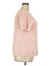 Micoson Pink Short Sleeve Blouse Size XXL - photo 4