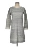 Willi Smith 100% Baumwolle Chevron-herringbone Gray Casual Dress Size XS - photo 1