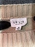 Le Lis Graphic Tan Pullover Sweater Size M - photo 7
