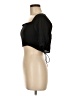 Shore Black Short Sleeve Top Size M - photo 5
