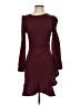 Assorted Brands Burgundy Cocktail Dress Size S - photo 1