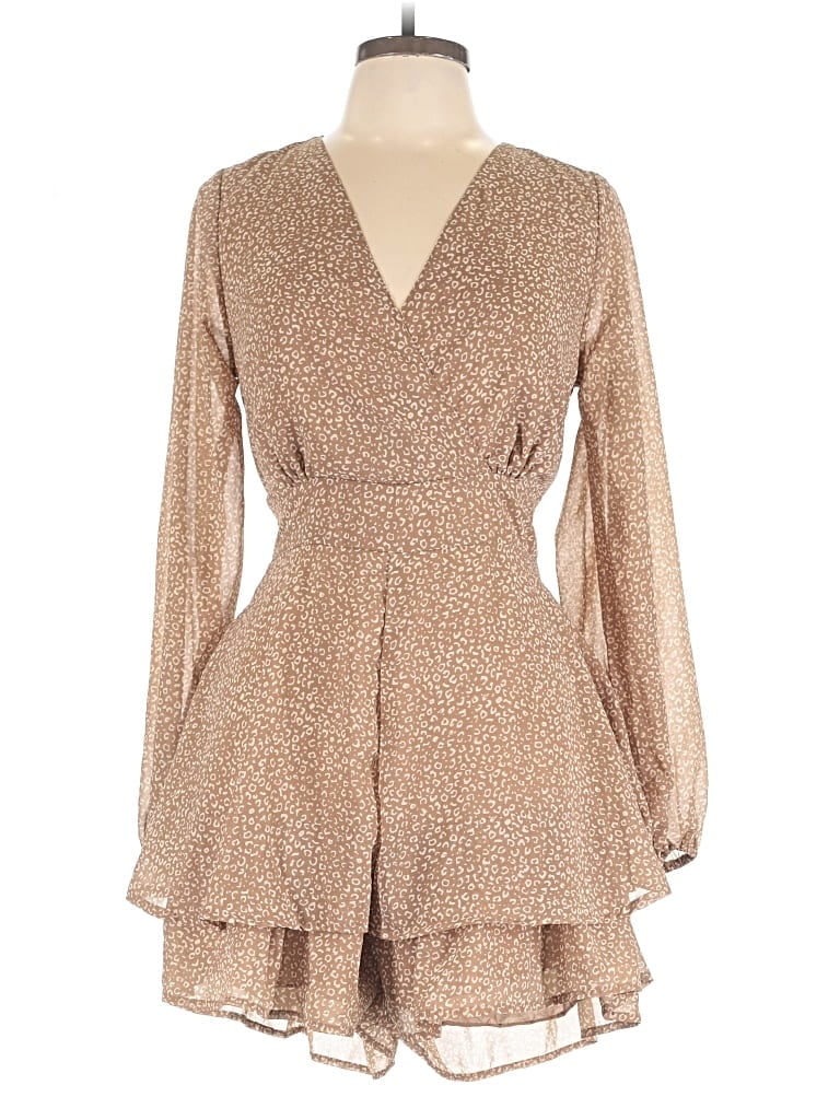 Pre-owned Japna Cocktail Dress In Brown