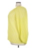 Lane Bryant 100% Polyester Polka Dots Yellow 3/4 Sleeve Blouse Size 18 - 20 Plus - photo 5