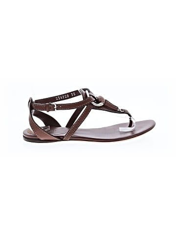 Gucci Leather Sandals (view 1)