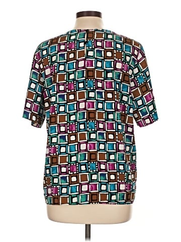 Kathy Che Short Sleeve Blouse (view 2)