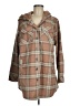 Torrid Plaid Brown Coat Size Med Plus (00) - photo 1