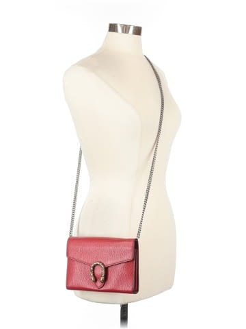 Gucci Leather Crossbody Bag - back