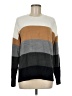 French Connection Color Block Gray Brown Pullover Sweater Size M - photo 1