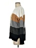 French Connection Color Block Gray Brown Pullover Sweater Size M - photo 5