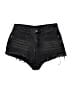 Shein Black Denim Shorts Size 6 - photo 1