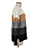 French Connection Color Block Gray Brown Pullover Sweater Size M - photo 4