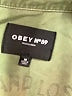 Obey N'89 Propaganda 100% Cotton Solid Green Jacket Size M - photo 6