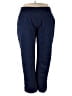 Assorted Brands Solid Blue Casual Pants Size 2X - photo 1