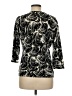 Magaschoni Paisley Black Pullover Sweater Size M (estimated) - photo 2