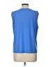 Bob Mackie Blue Sleeveless Top Size L - photo 2