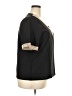Unbranded Black Short Sleeve Blouse Size XXL - photo 4
