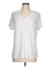 Catherine Malandrino White Short Sleeve T-Shirt Size L - photo 1