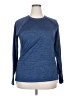 Cuddl Duds Blue Long Sleeve Top Size XXL - photo 1