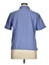 Cervelle Hearts Blue Short Sleeve Blouse Size 1X - photo 2