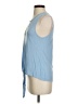 Lanston Blue Sleeveless T-Shirt Size XS - photo 5