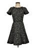 J.Crew 100% Polyester Tweed Gray Casual Dress Size 0 - photo 1