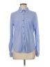 Passport Blue Long Sleeve Button-Down Shirt Size M - photo 1