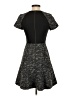 J.Crew 100% Polyester Tweed Gray Casual Dress Size 0 - photo 2