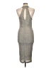 Windsor Metallic Gray Cocktail Dress Size L - photo 2