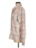 Pink Lily Plaid Tan Jacket Size M - photo 5