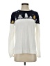 Crown & Ivy 100% Cotton White Pullover Sweater Size M - photo 1