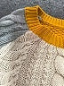 Unbranded Color Block Gray Pullover Sweater Size 1X (estimated) - photo 7