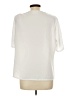 Sommerman 100% Polyester Ivory Short Sleeve Blouse Size EU 44 / US 14 - photo 2