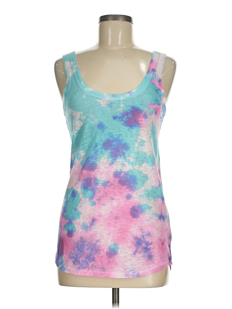 Pre-owned Assorted Brands Tank Top Pink Halter Neckline Tops