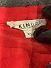 Kindom Red Short Sleeve Blouse Size XS - photo 7