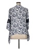 Robert Louis 100% Rayon Blue 3/4 Sleeve Blouse Size 1X - photo 2