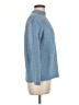Talbots Chevron-herringbone Blue Turtleneck Sweater Size M - photo 4