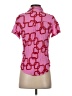 Gibson 100% Rayon Pink Short Sleeve Blouse Size XXS - photo 2