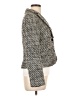 AB Studio Houndstooth Silver Blazer Size 10 - photo 4