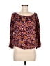Billabong 100% Rayon Orange 3/4 Sleeve Blouse Size M - photo 1