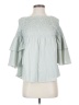 Veronica Beard Teal 3/4 Sleeve Blouse Size S - photo 1