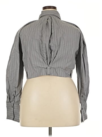 Zara Long Sleeve Button-Down Shirt (view 2)