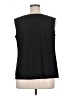 Claudia Richard Black Sleeveless Blouse Size 1X - photo 2