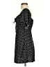Shein 100% Polyester Polka Dots Black Casual Dress Size 4 - photo 5