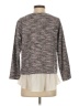 Ann Taylor LOFT Tweed Gray Pullover Sweater Size S - photo 2