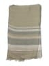 Assorted Brands Gray Ivory Scarf One size - photo 2