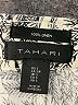 Tahari 100% Linen Paisley Silver Linen Pants Size S - photo 4